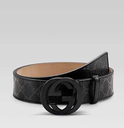 gucci black riem heren|black Gucci signature leather belt.